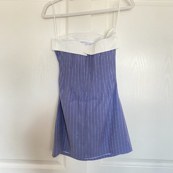 With Jean - NEW! With Jean Chloe Corset Mini Tuxedo Dress - Sz Small - Picture 8 of 13